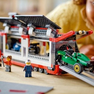 LEGO CITY FORMULA 1 - AUTOTRASPORTATORE F1 CON MONOPOSTO RB20 E AMR24 F1 - 604