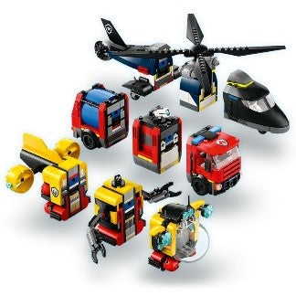 LEGO CITY GREAT VEHICLES - ELICOTTERO, AUTOPOMPA E SOTTOMARINO - 60462 - Babykid
