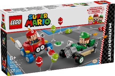 LEGO SUPER MARIO - MARIO KART™: BABY MARIO VS BABY LUIGI - 72034 - Babykid
