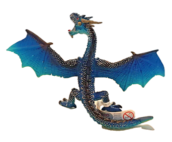 DRAGO VOLANTE TURCHESE