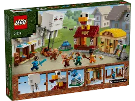 LEGO MINECRAFT - ATTACCO AL VILLAGGIO DEL -PALLONE - 21273