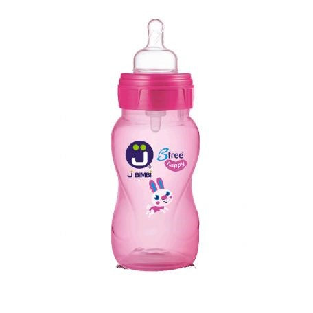 J BIMBI CLASSIC 260 ML BIBERON ROSA - Babykid