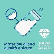 BIBERON FEEL GOOD VETRO 170ML - Babykid