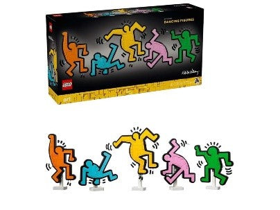 LEGO ART KEITH HARING FIGURE DANZANTI 31216 - Babykid