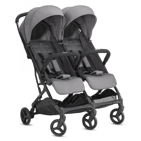 PASSEGGINO TWIN SKETCH NERO - GREY