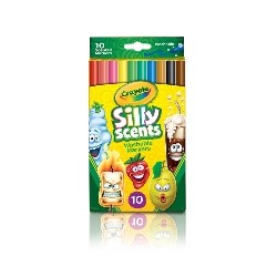 10 PENNARELLI PROFUMATI SILLY SCENTS - Babykid