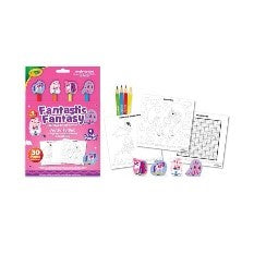 ACTIVITY & STICKER FOLDER FANTASTIC FANTASY - Babykid
