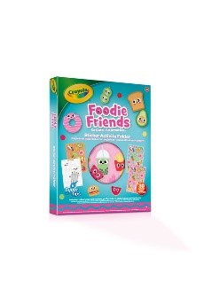 ERASER TOPPER & ACTIVITY BOOK - FOODIE FRIENDS - Babykid