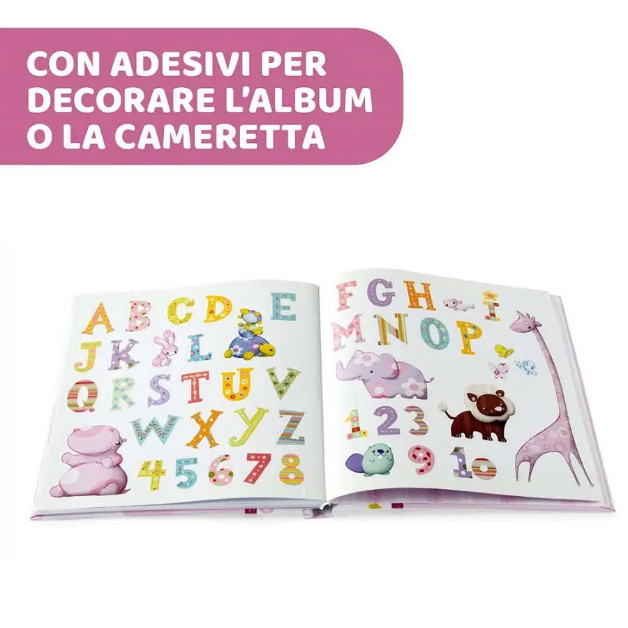 LIBRO RICORDI ROSA - Babykid