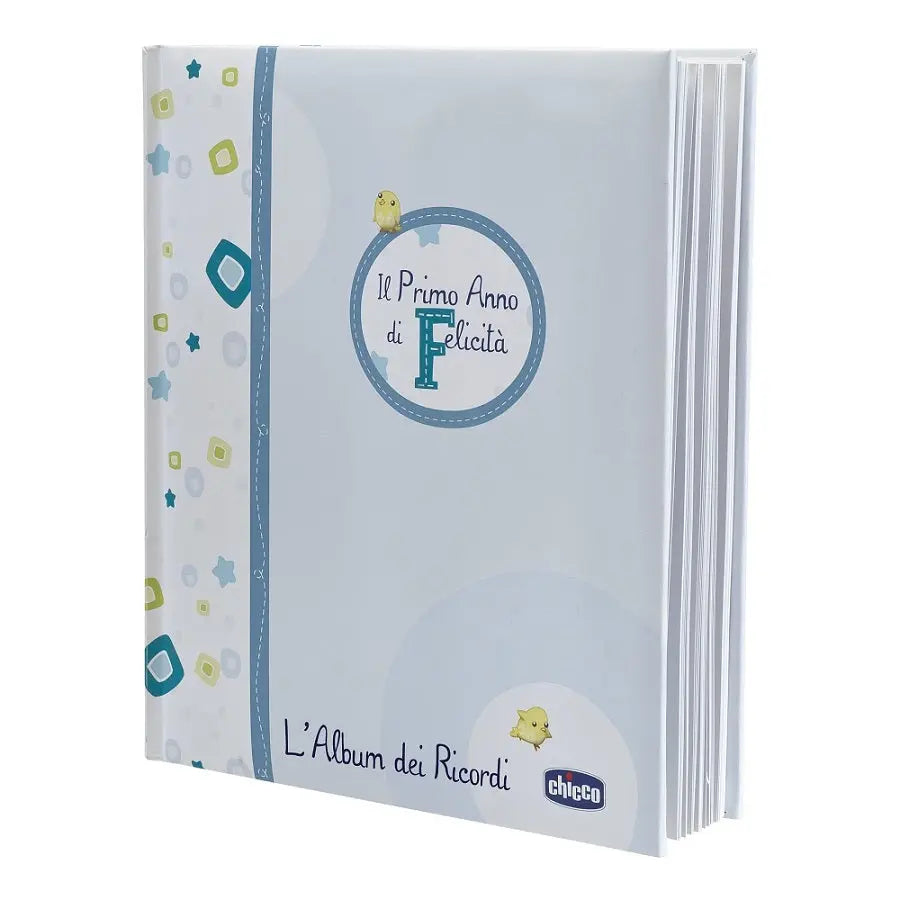 LIBRO RICORDI AZZURRO - Babykid