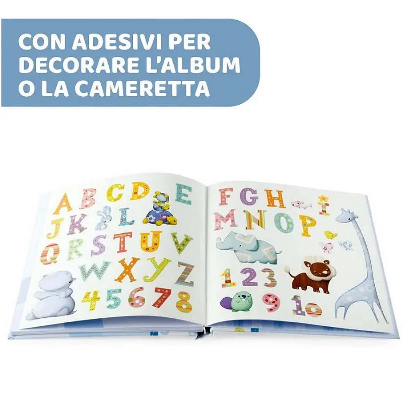 LIBRO RICORDI AZZURRO - Babykid