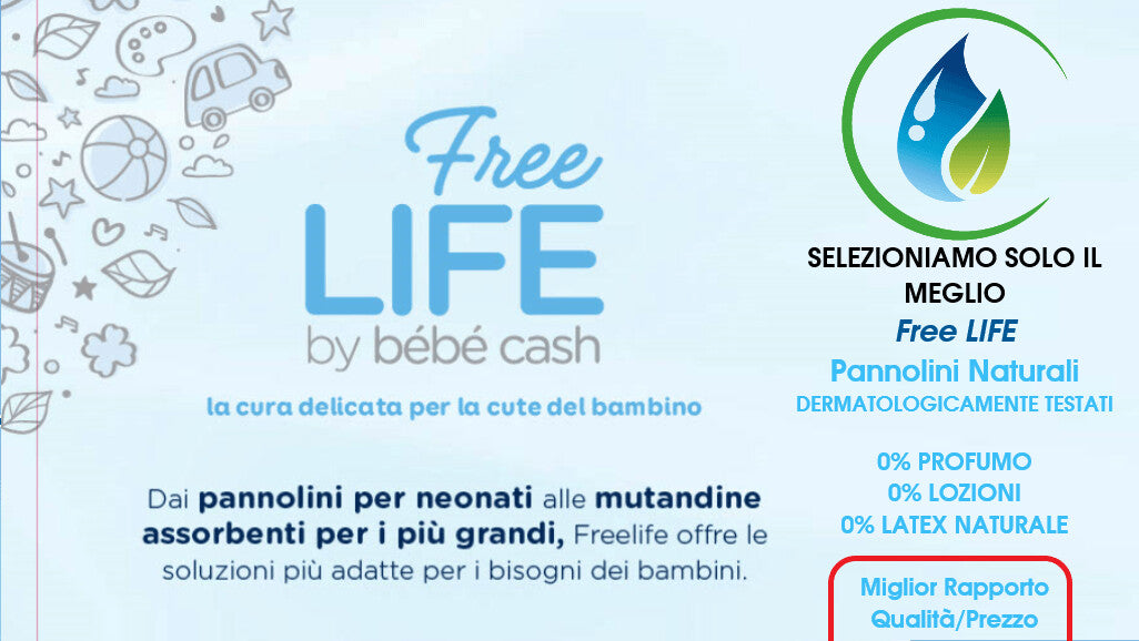 FREELIFE TG.2 MINI 3-6KG 56PZ