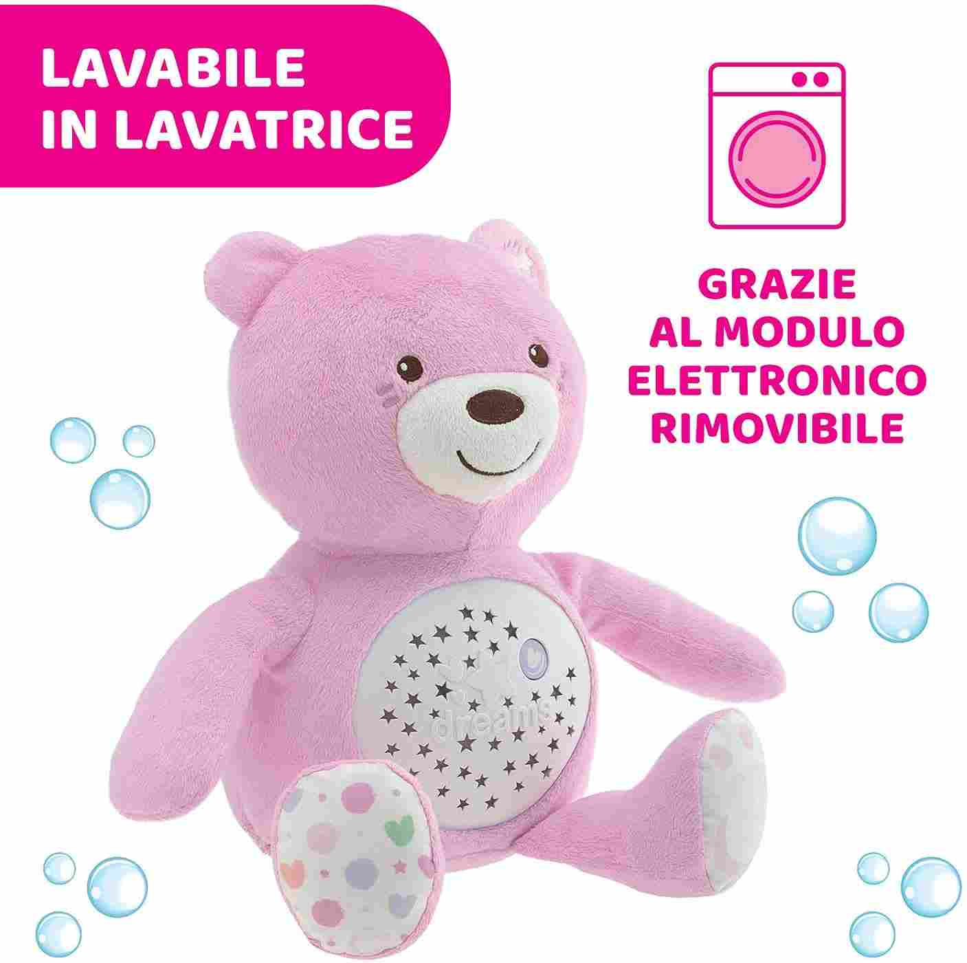 GIOCO FD BABY BEAR ROSA - Babykid