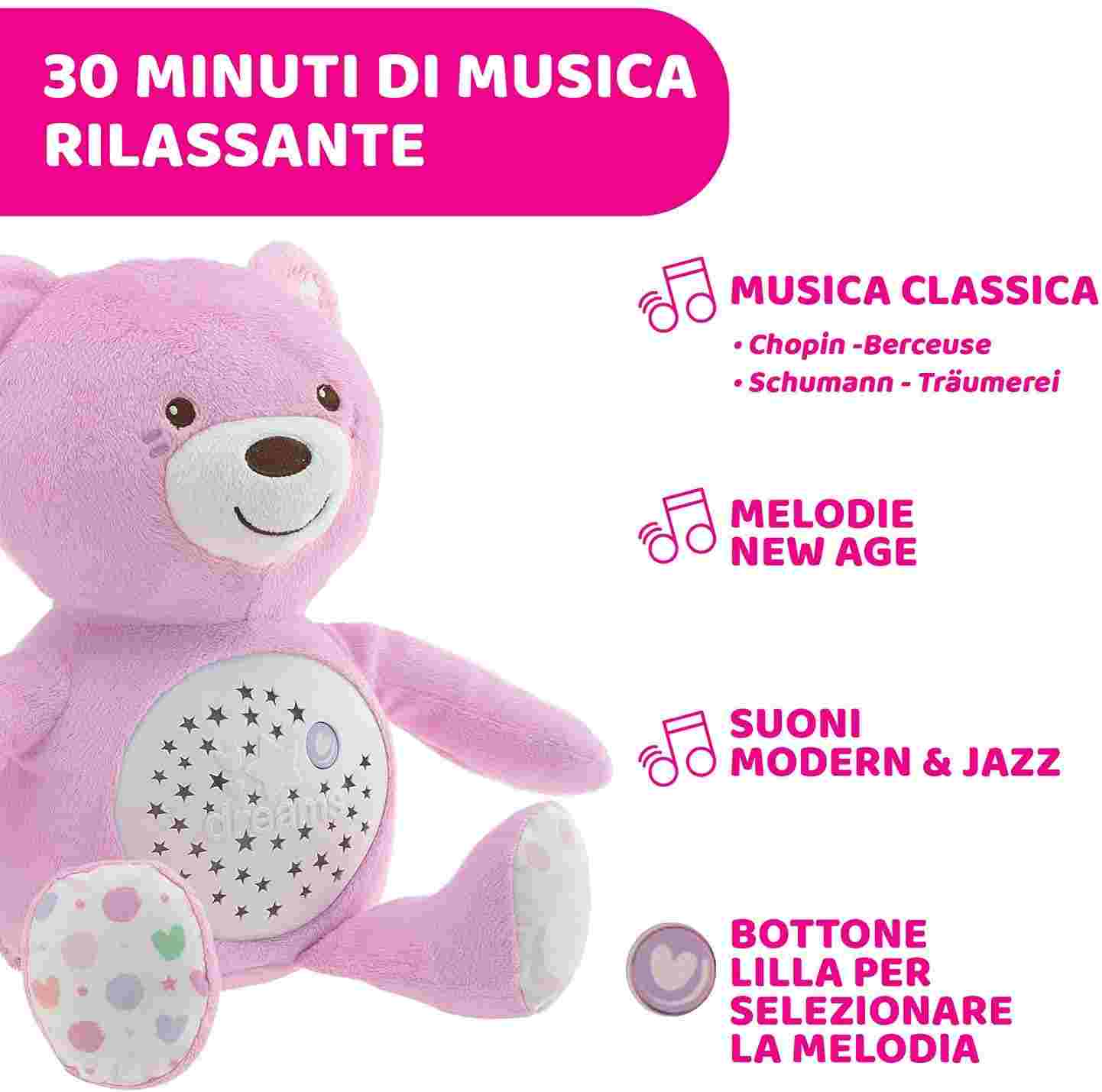 GIOCO FD BABY BEAR ROSA - Babykid