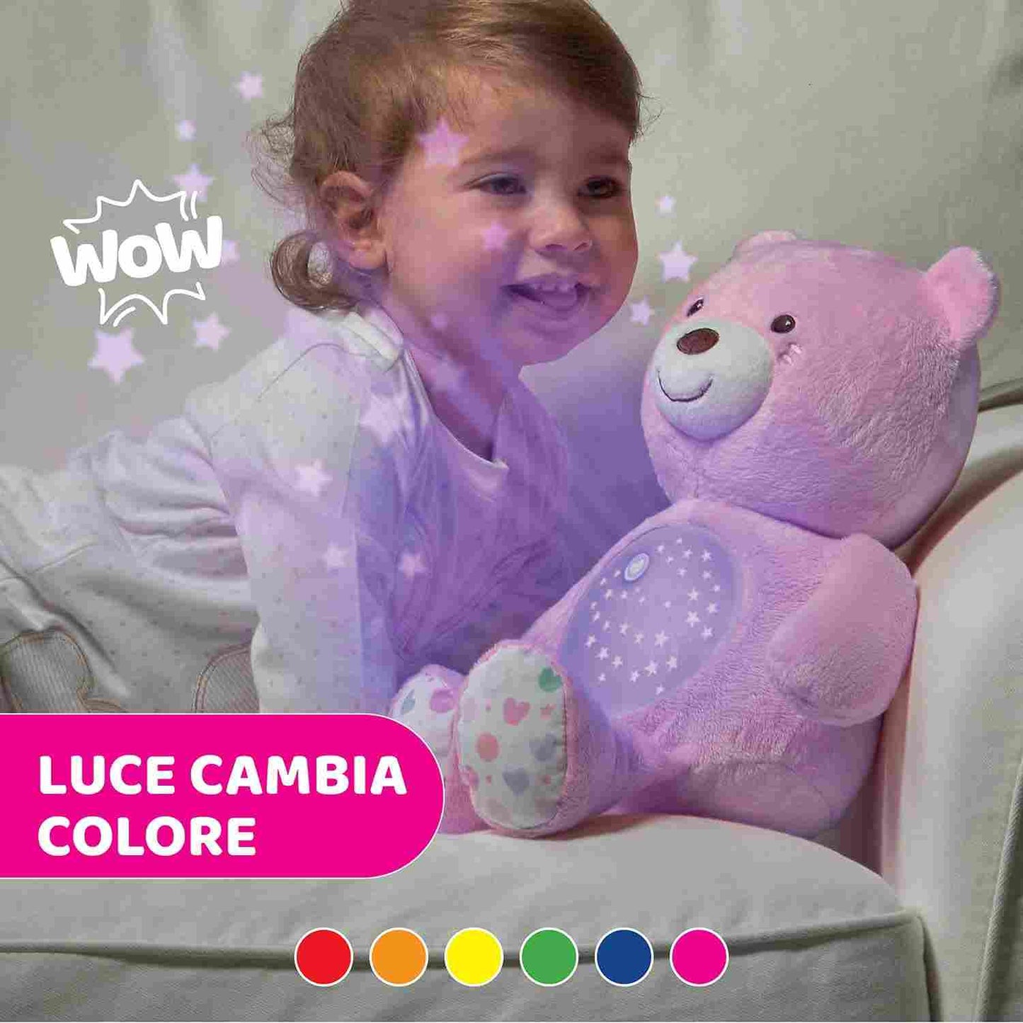 GIOCO FD BABY BEAR ROSA - Babykid