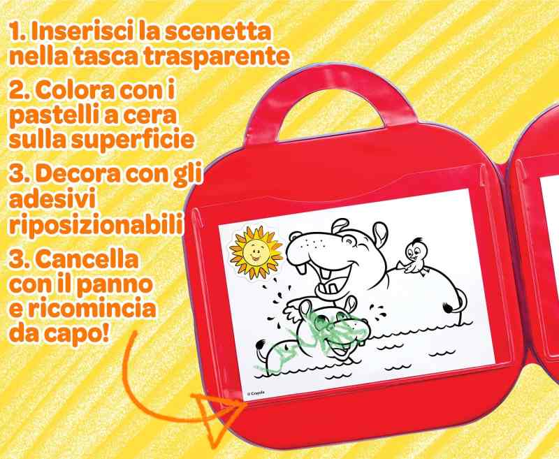 TAPPETINO COLORA E RICOLORA - Babykid