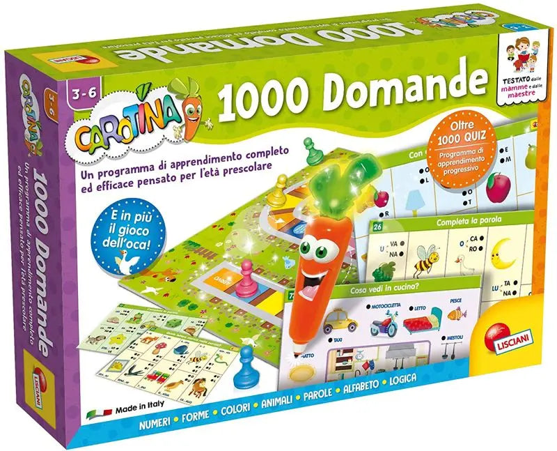 CAROTINA PENNA PARLANTE 1000 DOMANDE - Babykid