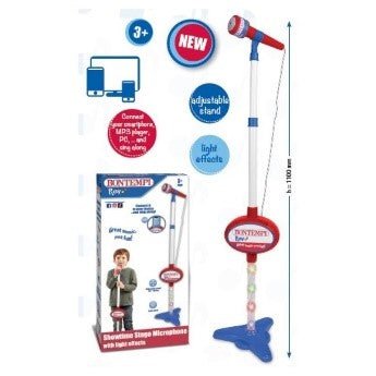 MICROFONO DA PALCOSCENICO CON CONNESSIONE MP3 - babykid