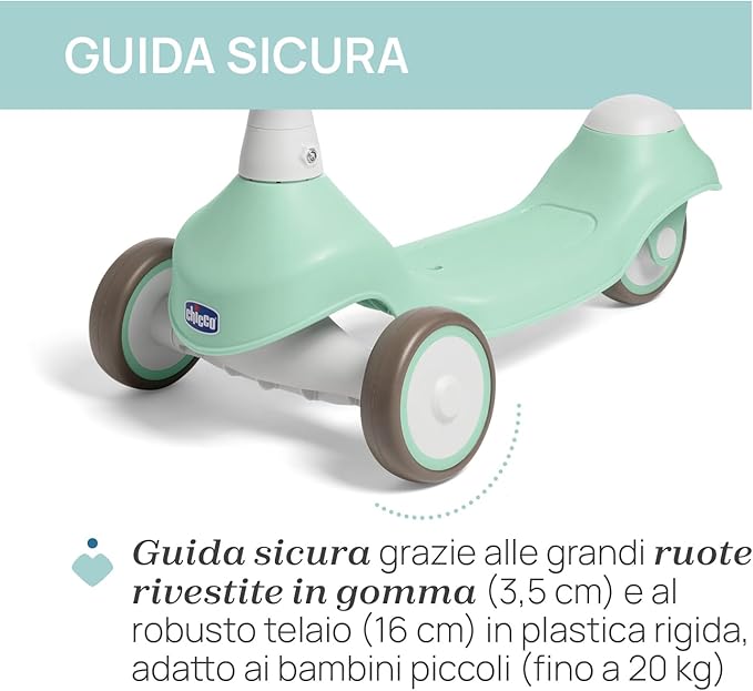 MONOPATTINO EVOLUTIVO 2IN1 - babykid