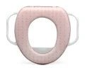 RIDUTTORE WC ROSA CON MANIGLIE - babykid