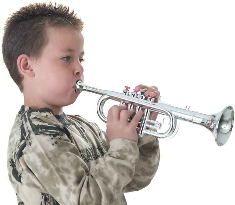 TROMBA CROMATA GRANDE A 4 NOTE - babykid