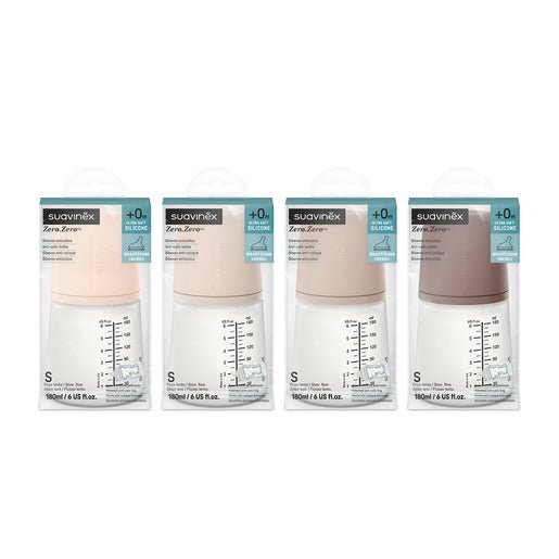 ZERO.ZERO BIB 180 ml SIL flusso lento Light - babykid