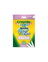 12 PENNARELLI SUPERPUNTA COLORI PASTELLO - babykid