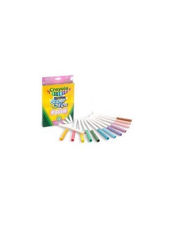 12 PENNARELLI SUPERPUNTA COLORI PASTELLO - babykid
