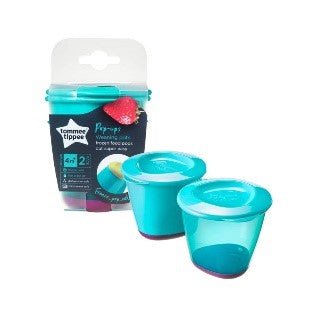 2 CONTENITORI IMPILABILI FS SVEZZAMENTO 4m+ - babykid