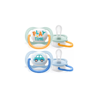 2 SUCCHIETTI ULTRA AIR 0 - 6M MIX DECORATI - babykid