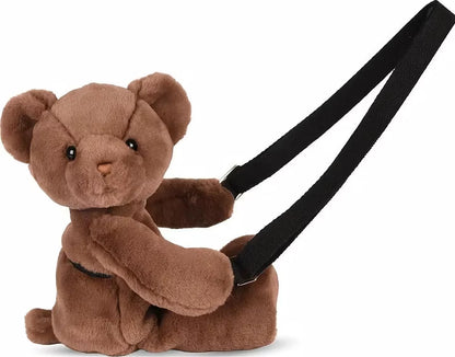 BORSA A TRACOLLA ORSO MARRONE
