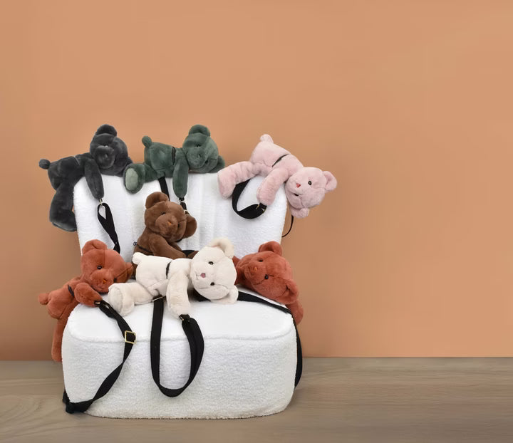 BORSA A TRACOLLA ORSO MARRONE