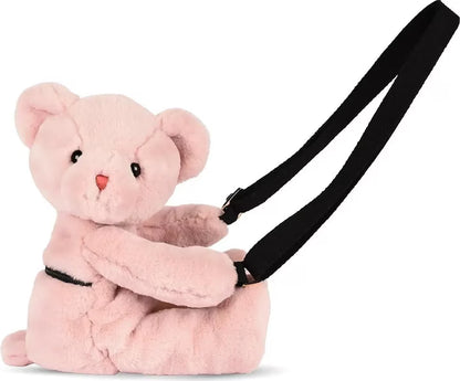 Borsa a tracolla Orsetto rosa- zainetto bambini - babykid