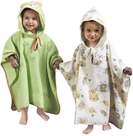 ACCAPPATOIO PONCHO SPUGNA COLORE CIELO - babykid