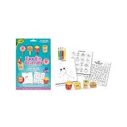 ACTIVITY & STICKER FOLDER FOODIE FRIENDS - babykid
