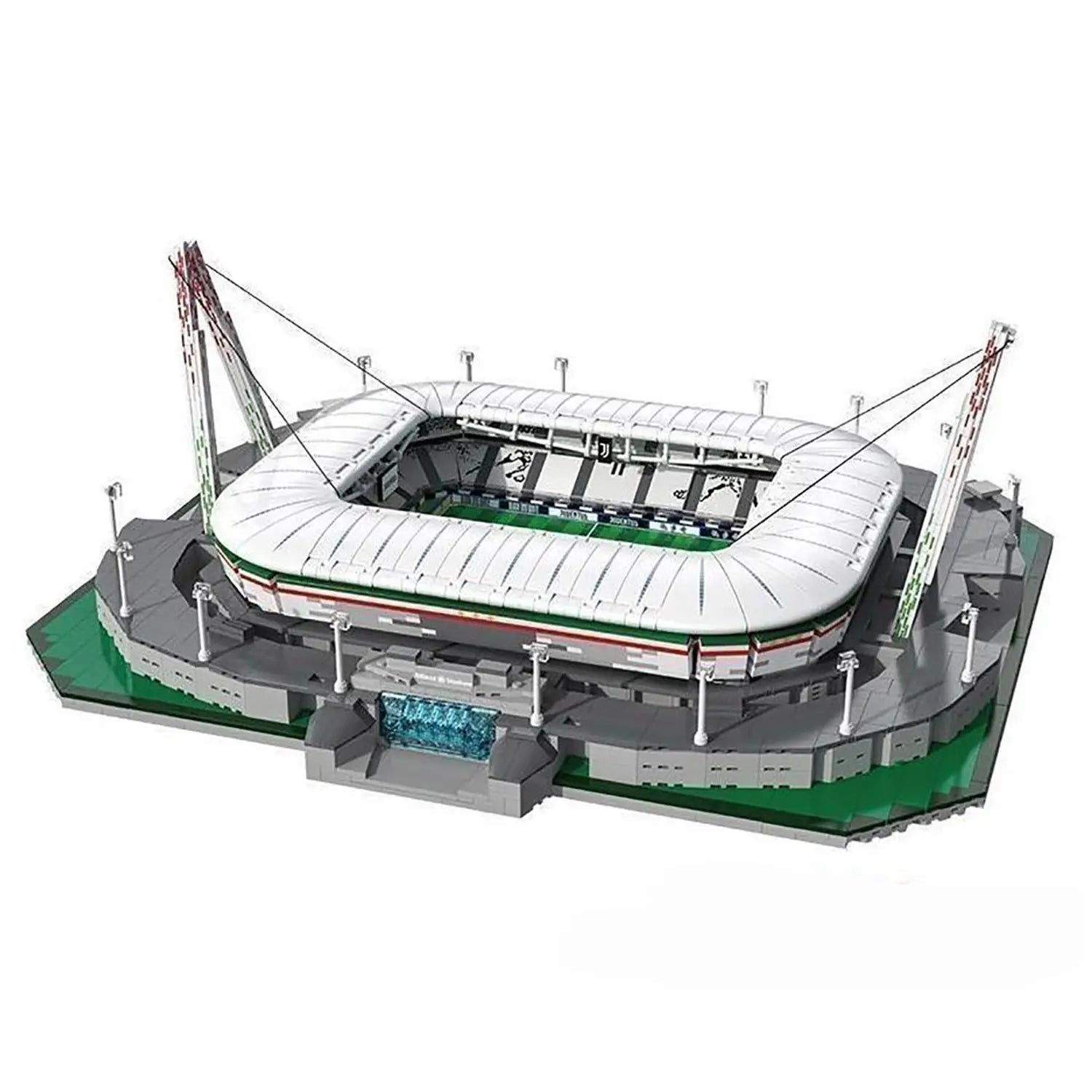 Modello ufficiale Allianz Stadium in mattoncini - babykid