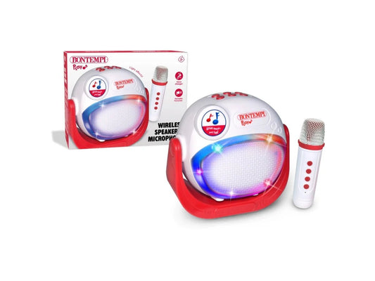 AMPLIFICATORE WIRELESS CON MICROFONO - babykid