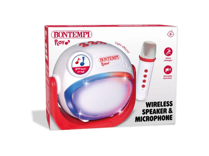 AMPLIFICATORE WIRELESS CON MICROFONO - babykid