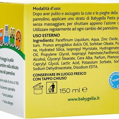 BABYGELLA PASTA PROTETTIVA VASO - babykid