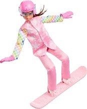 BARBIE SNOWBOARD - babykid