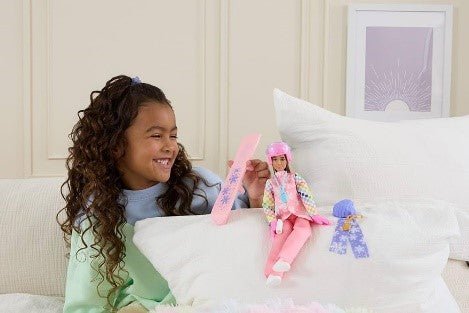 BARBIE SNOWBOARD - babykid