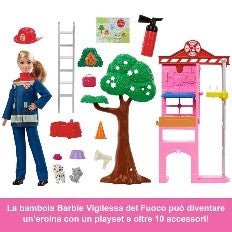 BARBIE VIGILE DEL FUOCO - babykid
