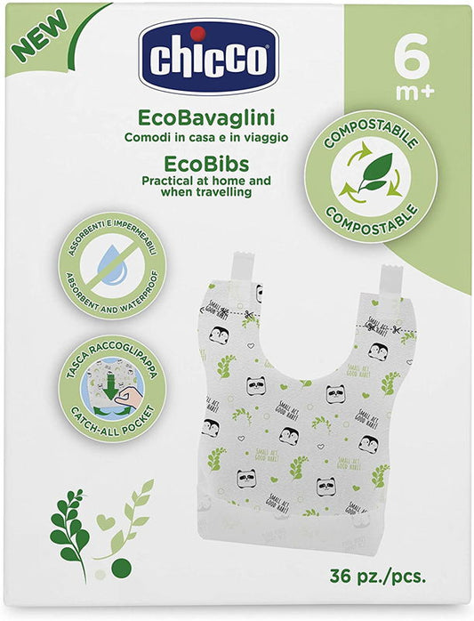 BAVAGLIA MONOUSO COMPOSTABILE - babykid