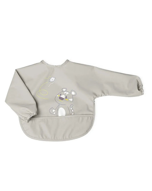 BAVAGLINA MANICHE 6M+ GRIGIO - babykid