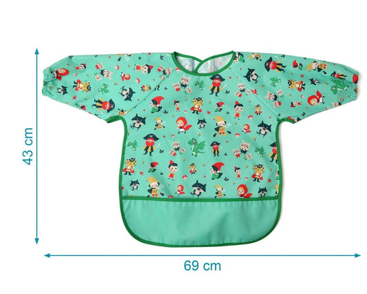 BAVAGLINO IMPERMEABILE CON MANICHE - babykid