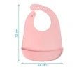 BAVAGLINO SILICONE ROSA - babykid