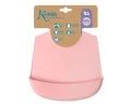 BAVAGLINO SILICONE ROSA - babykid
