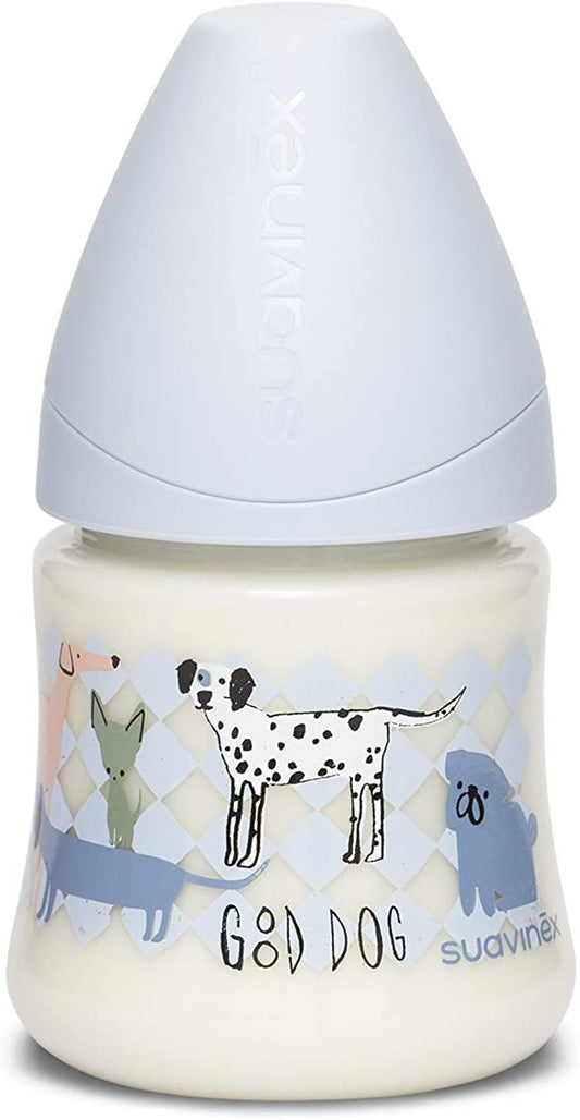 BIBERON 150 DOG AZZURRO - babykid