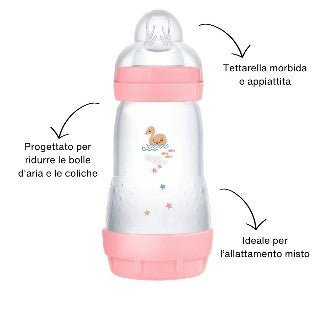 BIBERON EASY START 260 ML FEMMINA - babykid