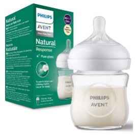 BIBERON NATURAL 3.0 - 120ML VETRO - babykid